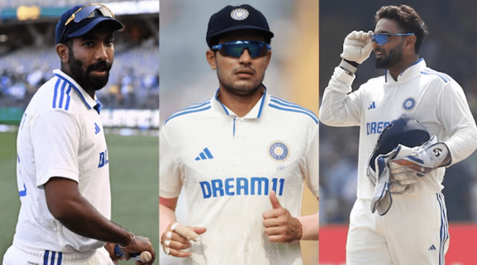 Jasprit-Bumrah-left-Shubman-Gill-and-Rishabh-Pant