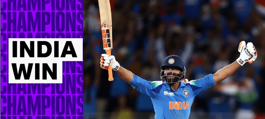 भारत जीतता है