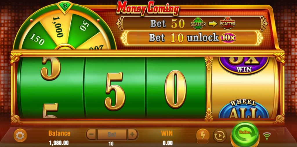 money coming playing